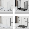 metal white simple creative student desk book holder